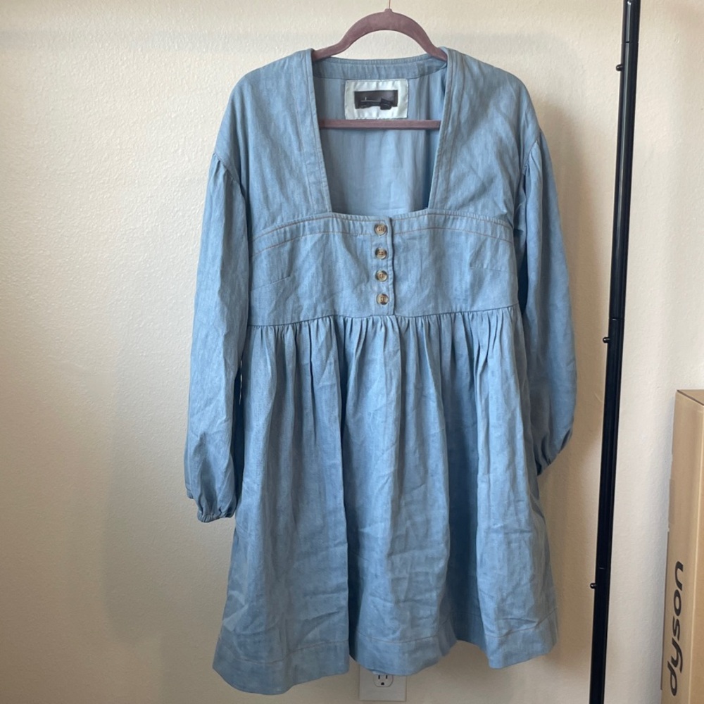 Anthropology Denim Dress